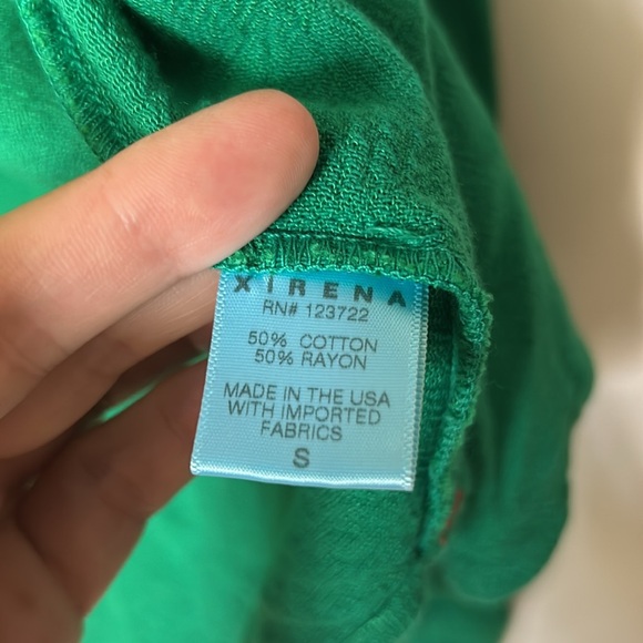 Green Xirena button up - Picture 3 of 5